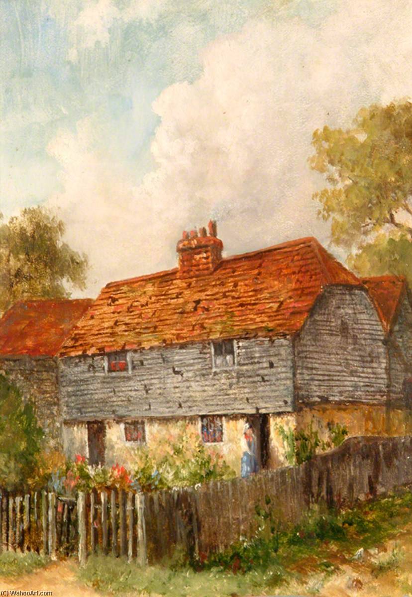 Cottage Between 'the Leather Bottle' And Mill House — Charles Langton Lockton