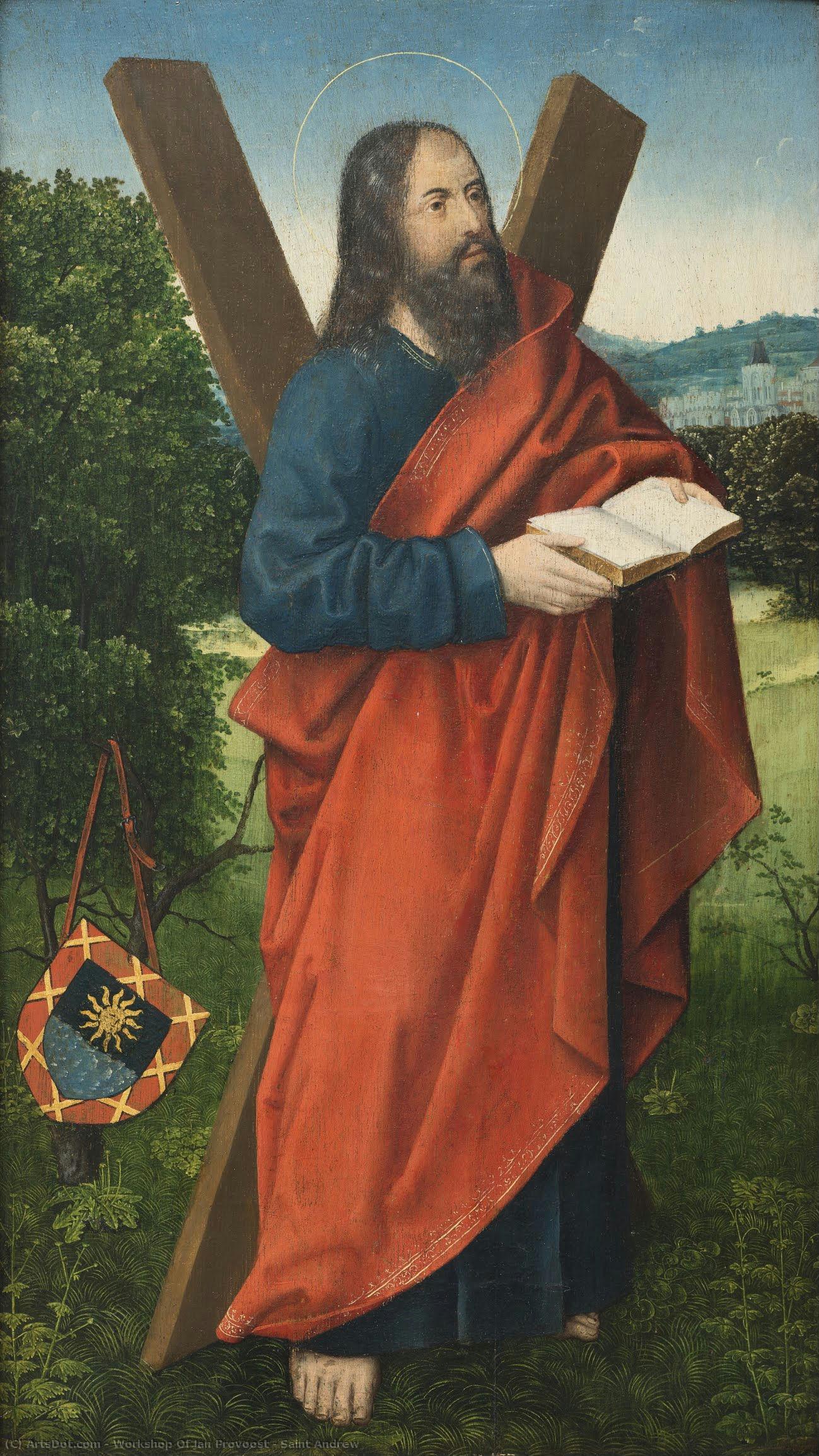Saint Andrew — Workshop Of Jan Provoost