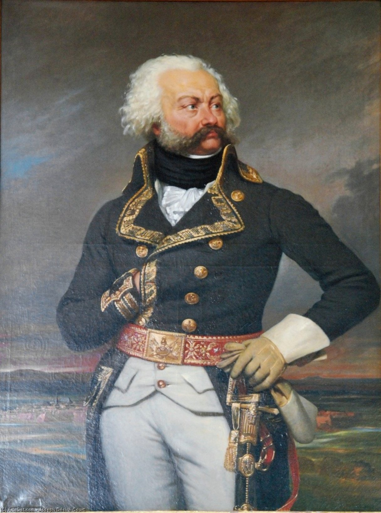 Adam-philipe, Comte De Custine, General-in-chief Of The Army Of The Rhine In (1792) — Joseph Désiré Court