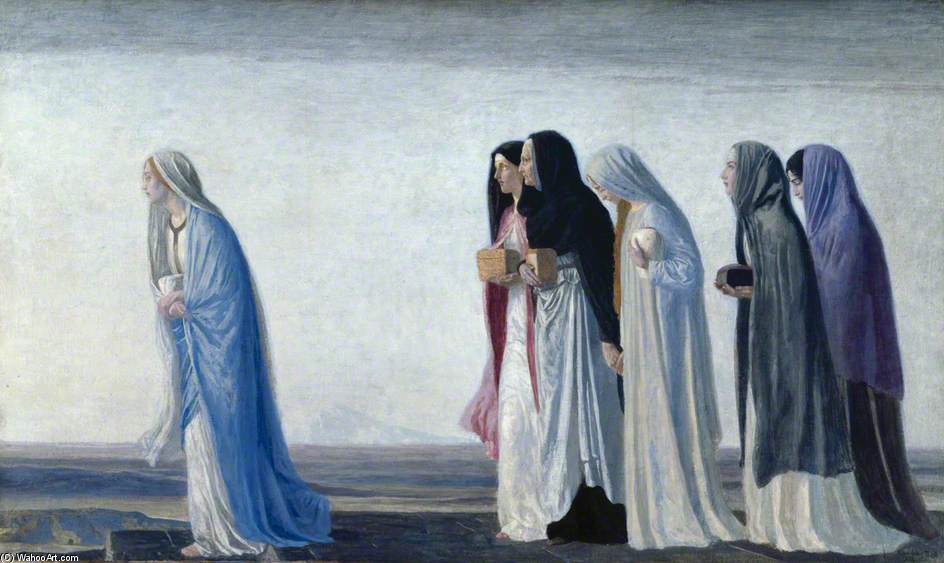 The Women Going Into The Sepulchre — Robert Anning Bell