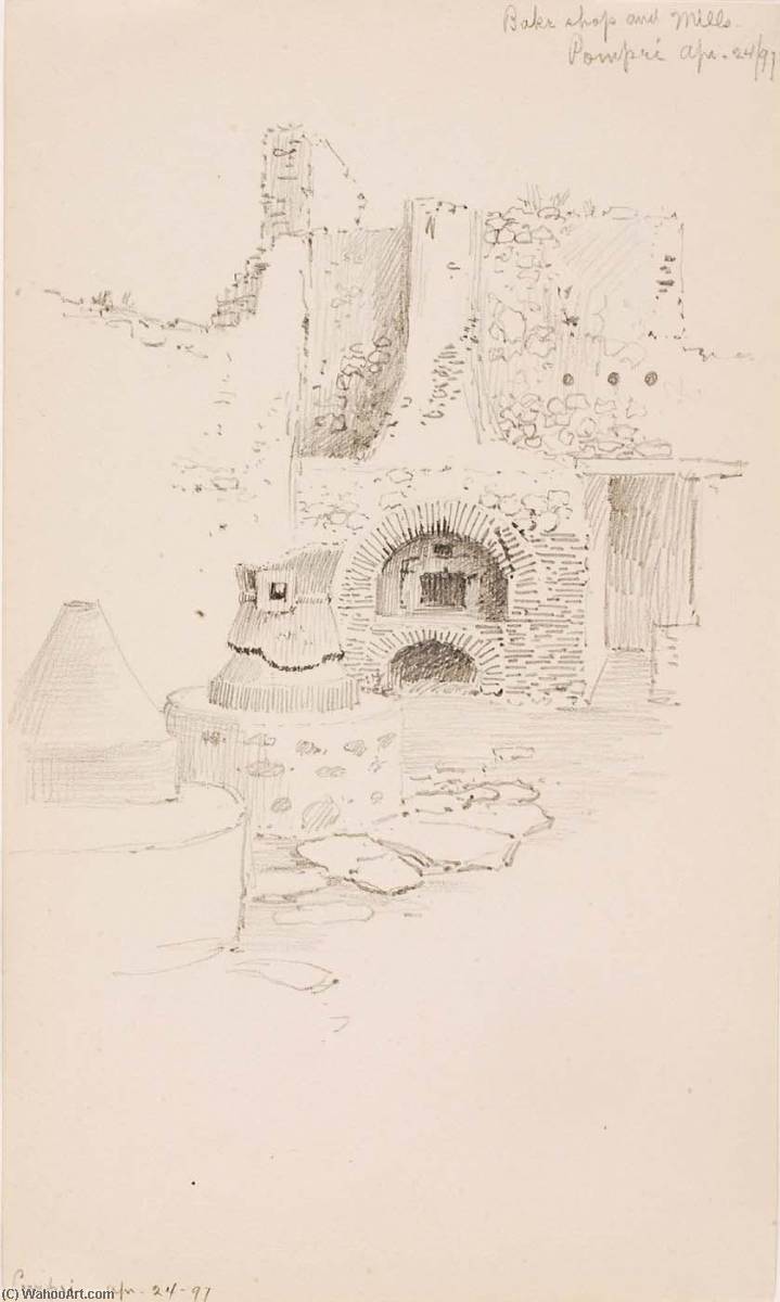 Bake Shop And Mills, Pompei — George Elbert Burr