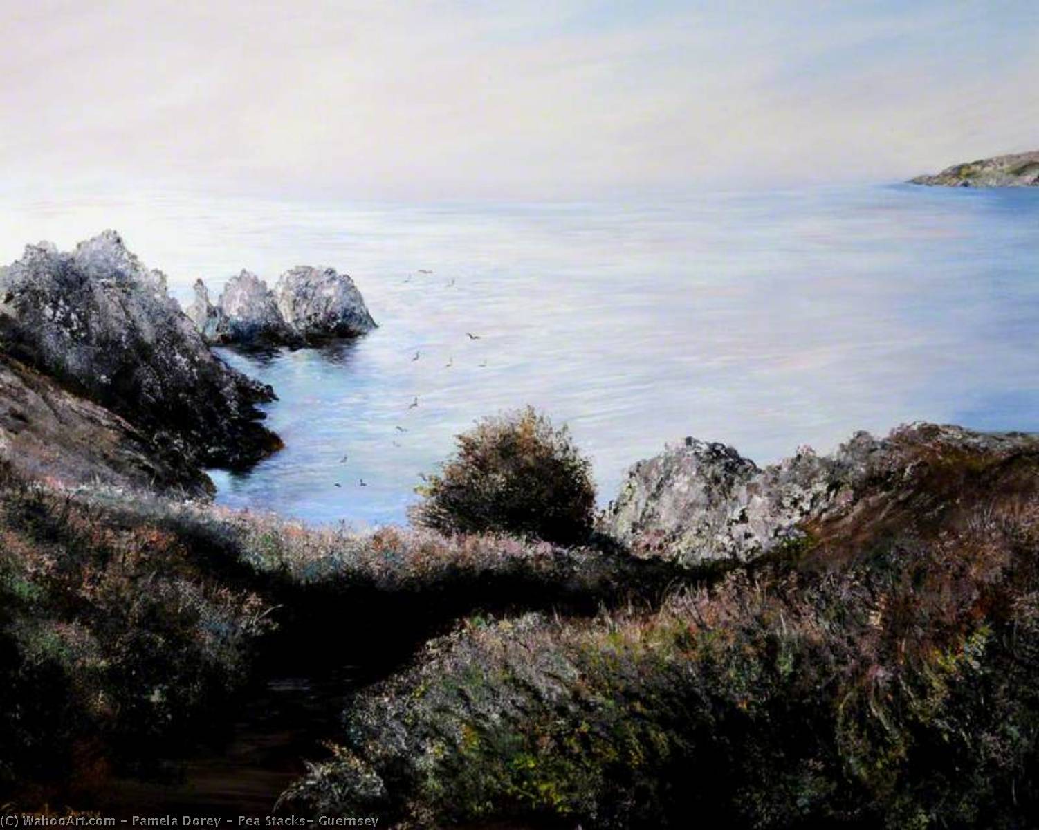Pea Stacks, Guernsey — Pamela Dorey