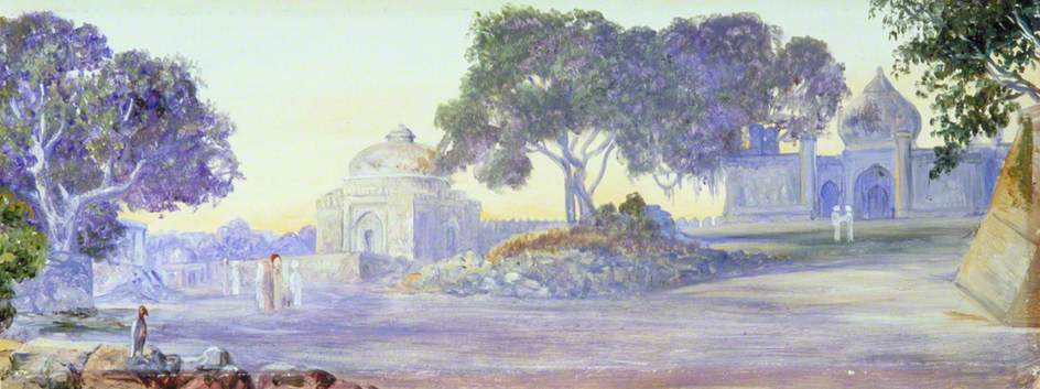 Mussulman-gräber In Der Ebene Von Alt-delhi — Marianne North