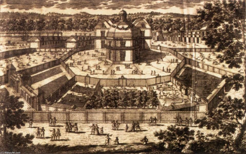 View And Perspective Of The Ménagerie At Versailles — Antoine Aveline