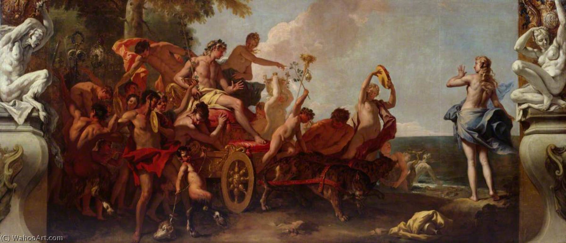 The Meeting Of Bacchus And Ariadne — Sebastiano Ricci