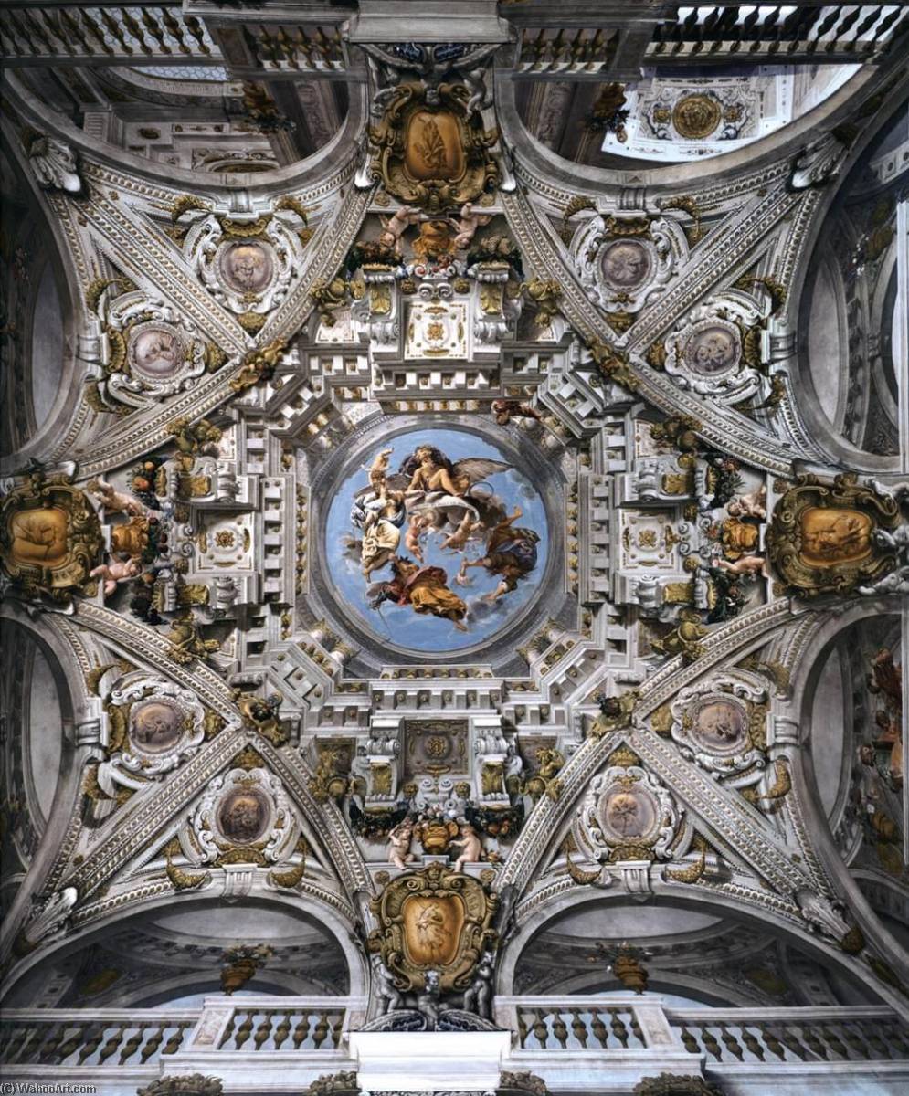 Ceiling Of The Antechamber — Angelo Michele Colonna