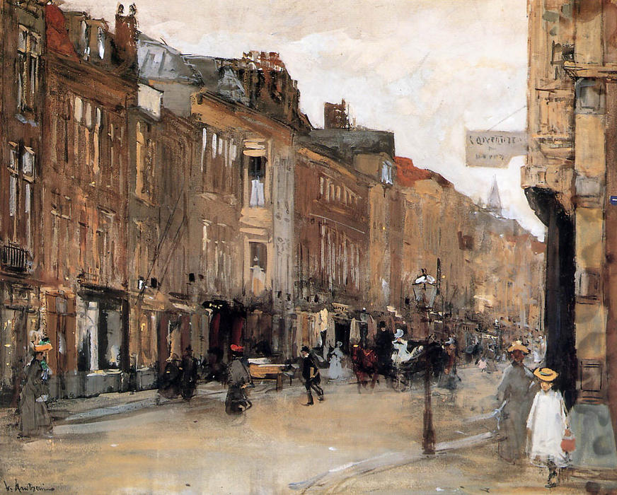 Noordeinde Den Haag — Pieter Florentius Nicolaas Jacobus Arntzenius