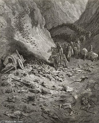 The Army Of The Second Crusade Find The Remains Of The Soldiers Of — Paul Gustave Doré