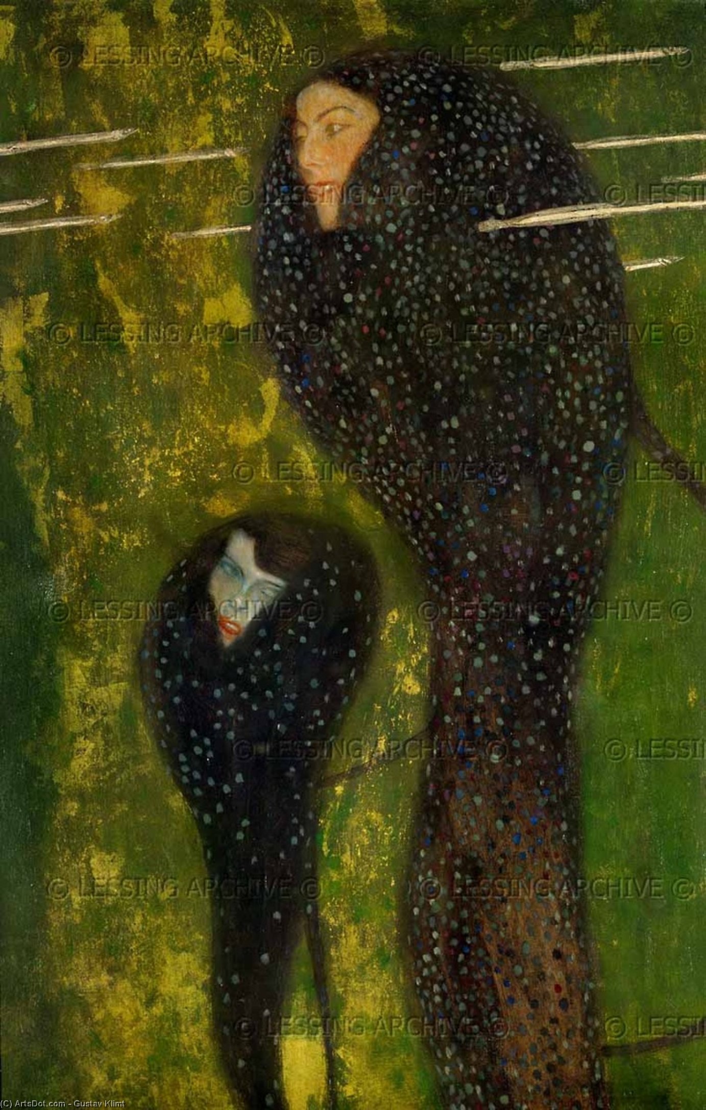 Water Nymphs - Silverfish — Gustav Klimt