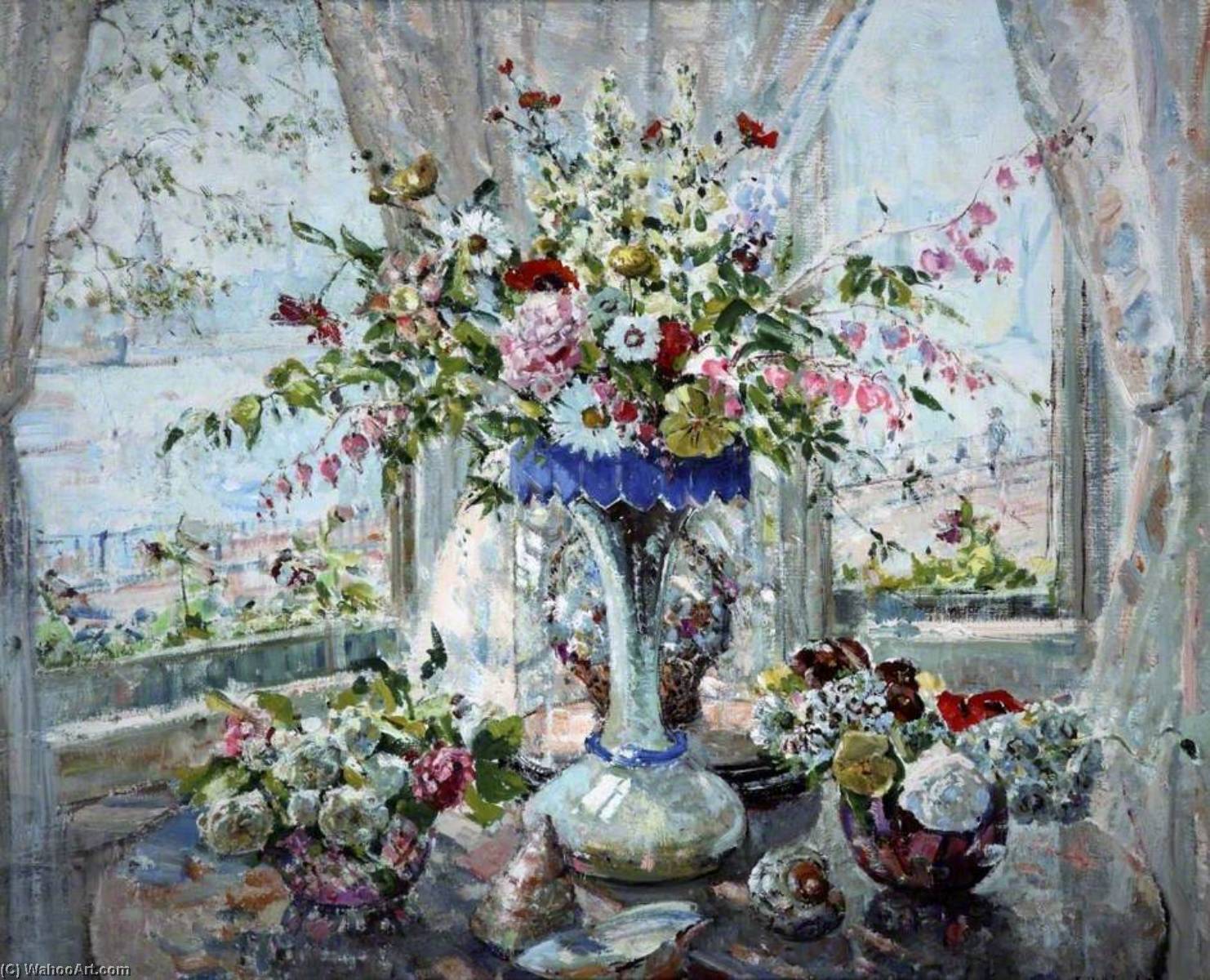 Flowers In A Sunny Window — Emily Beatrice Bland