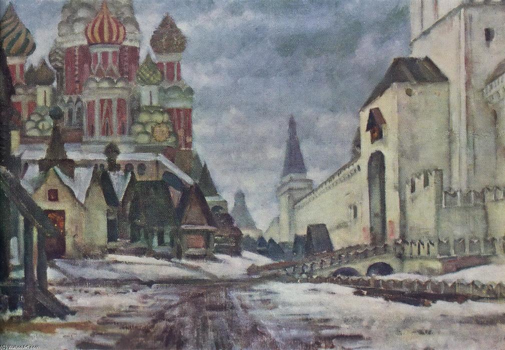 Stage Design For Mussorgsky's Opera 'khovanshina' — Konstantin Yuon