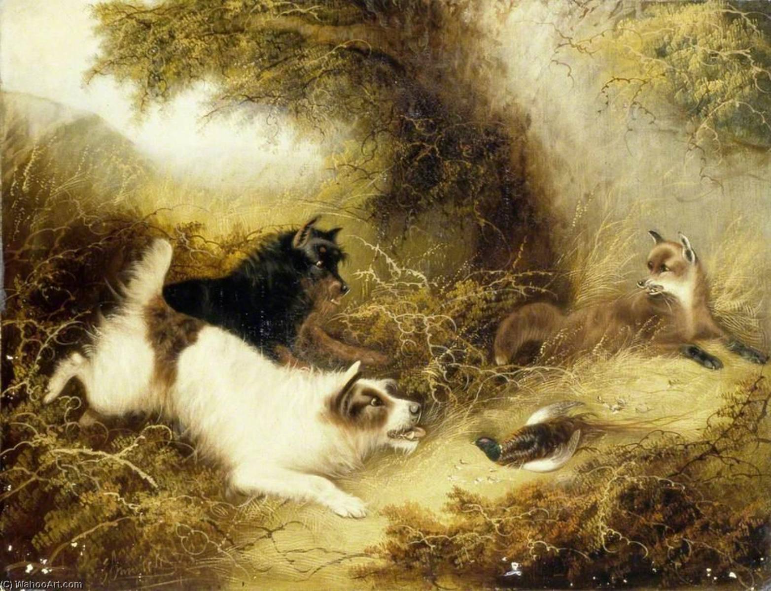 Disturbed At Dinner — Edward Armfield