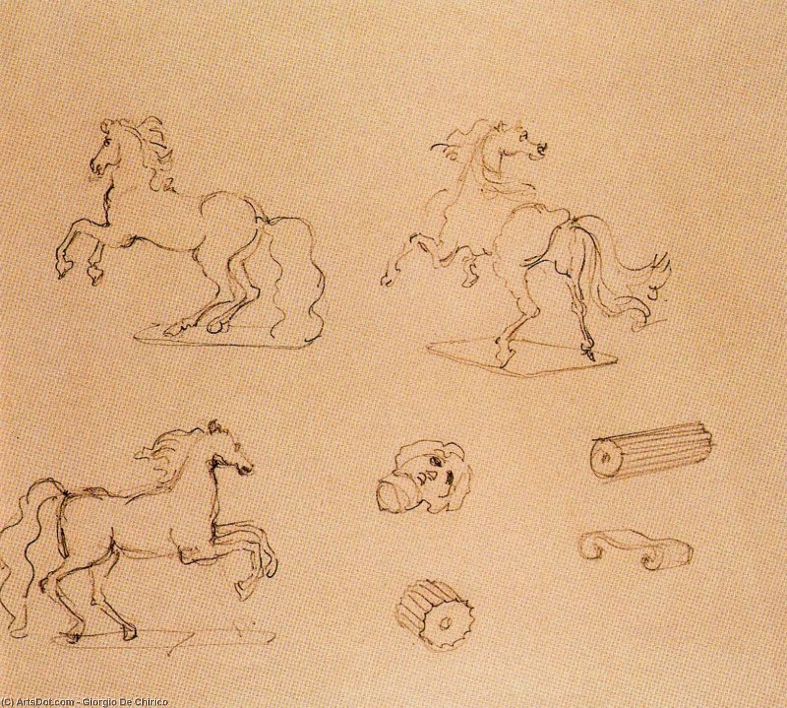 A Horse — Giorgio De Chirico
