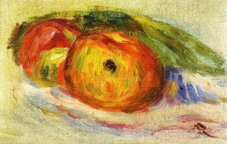 Two Apples — Пьер-огюст Ренуар