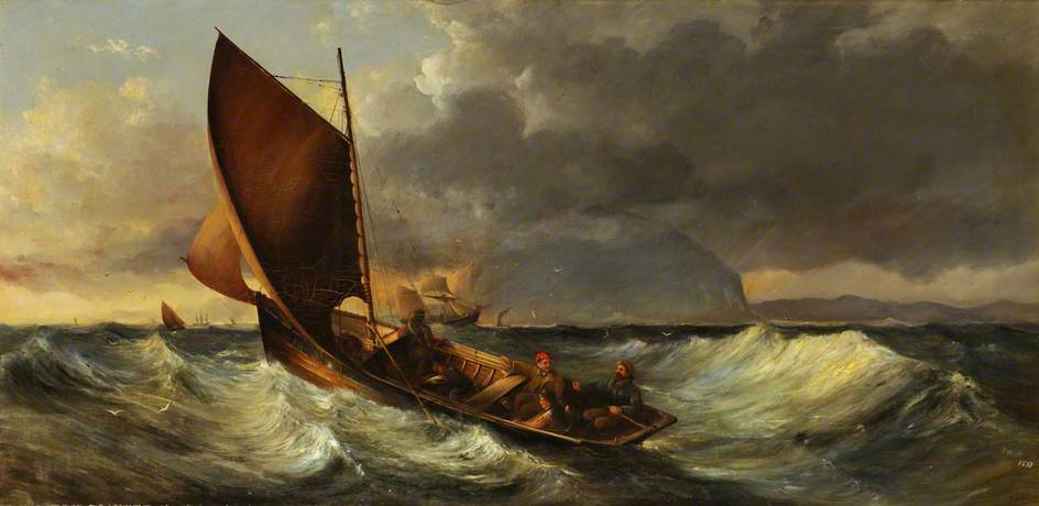 Squall Off Ailsa Craig — William Muir