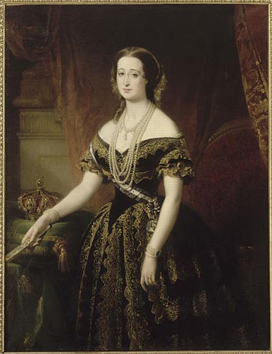 Portrait De L'impératrice Eugénie — Edouard Louis Dubufe