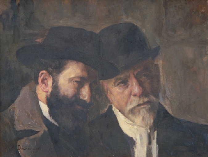 Portraits De Jules Adler Et Ernest Quost — Adolphe Déchenaud