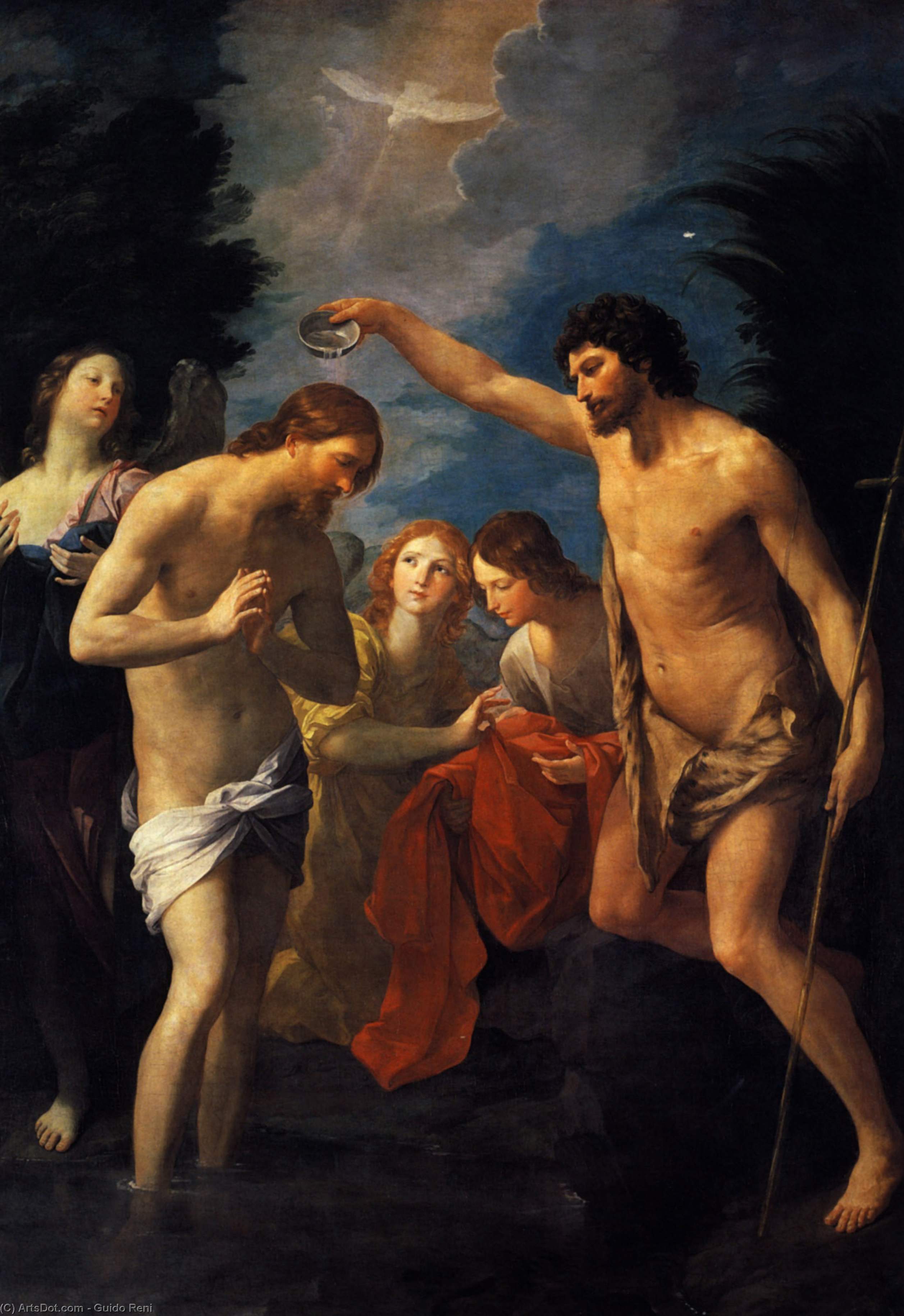 The Baptism Of Christ — Reni Guido (le Guide)