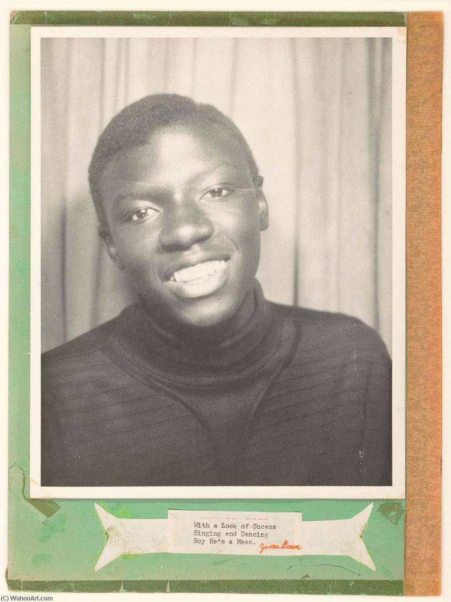 With A Look Of Success Singing And Dancing Boy He's A Mess. James Brown — Mingering Mike