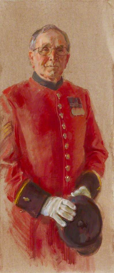 Chelsea Pensioners Walter Swan, Military Provost Staff Corps — June Mendoza