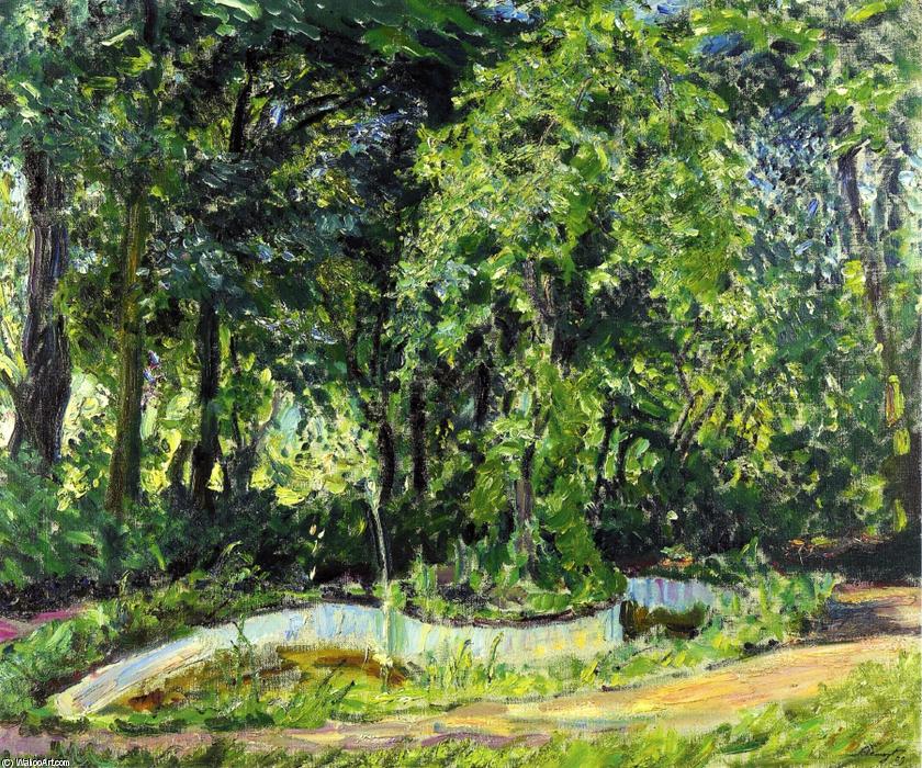 Park Landscape In The Palatinate — マックス・スレーヴォグ