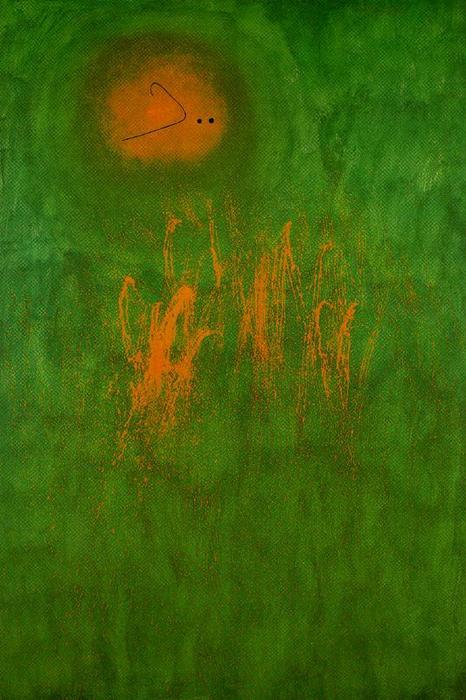 Cabello Perseguido Por Dos Planetas — Joan Miró