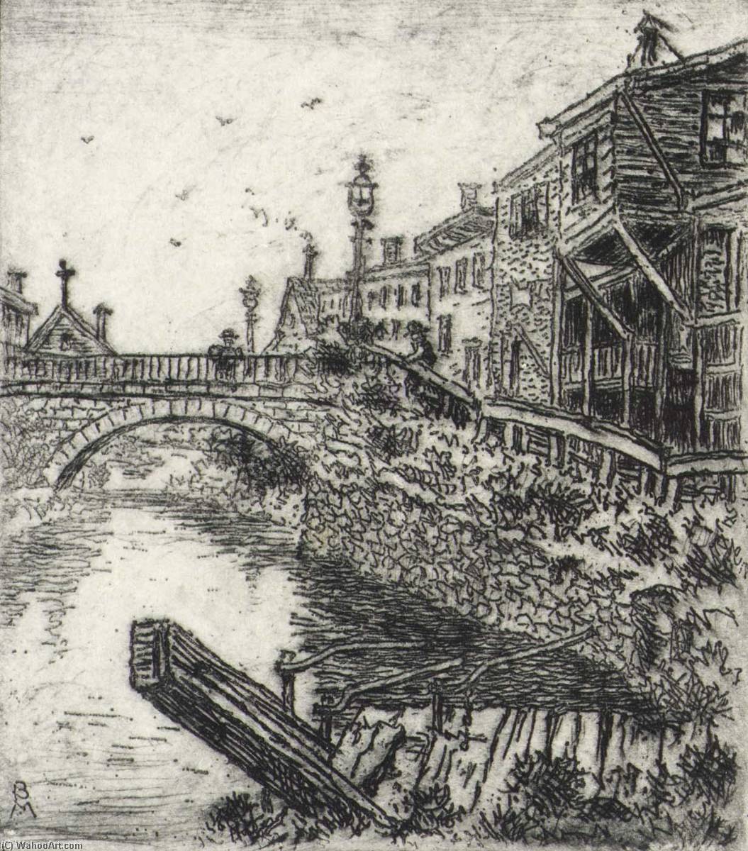 Old C. And O. Canal, Georgetown, D.c — Benson B Moore
