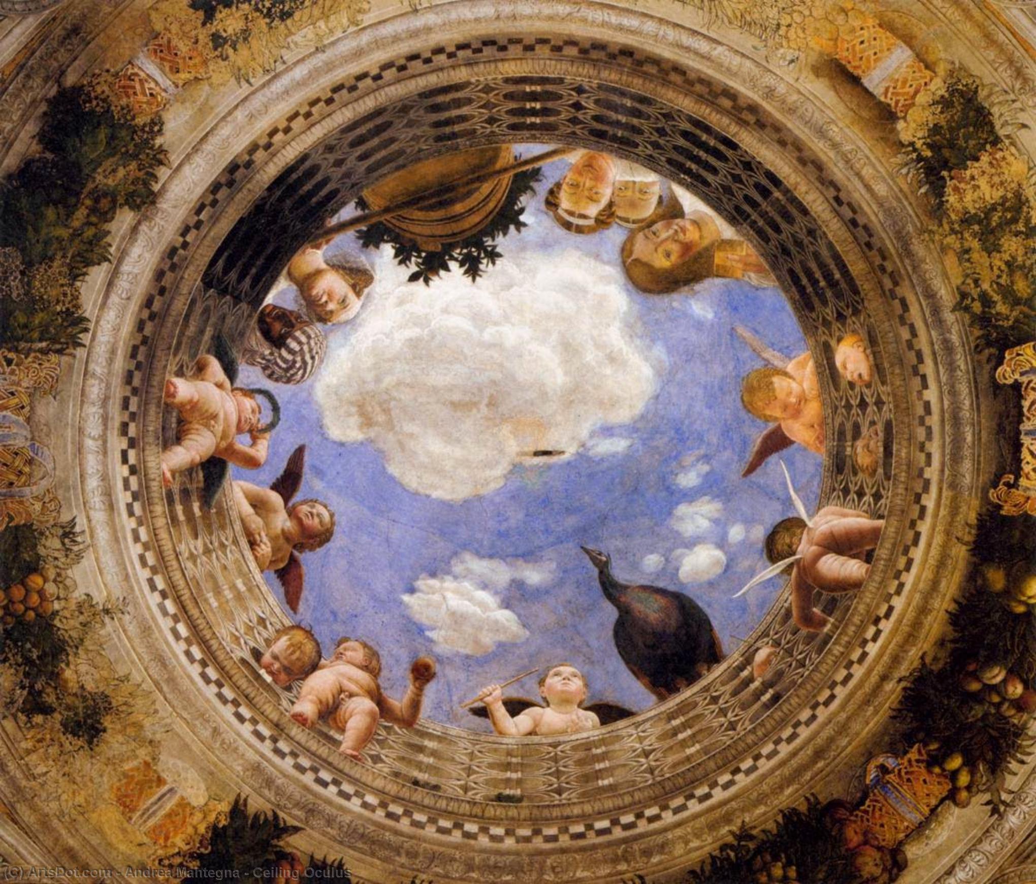 Ceiling Oculus — Андреа Мантенья