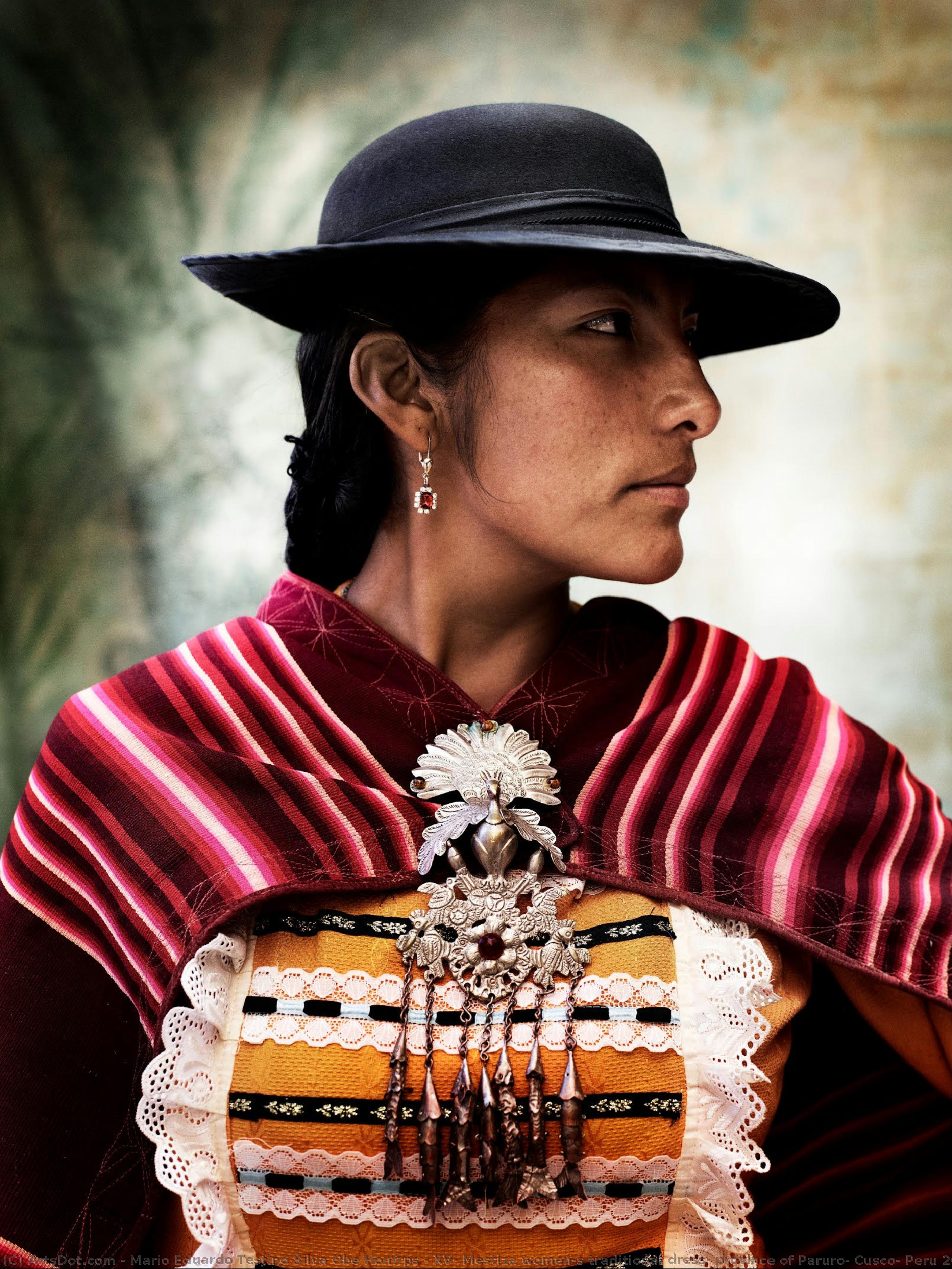 Xv, Mestiza Women’s Traditional Dress, Province Of Paruro, Cusco, Peru 2012 — Mario Testino