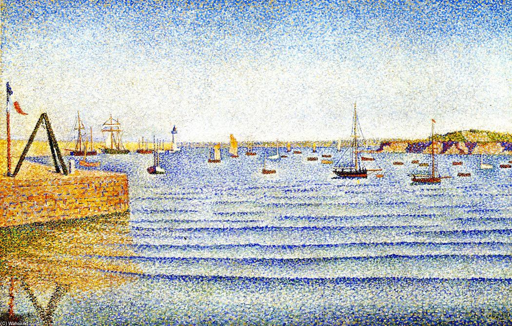 The Swell, Portrieux, Opus 190 — Paul Signac