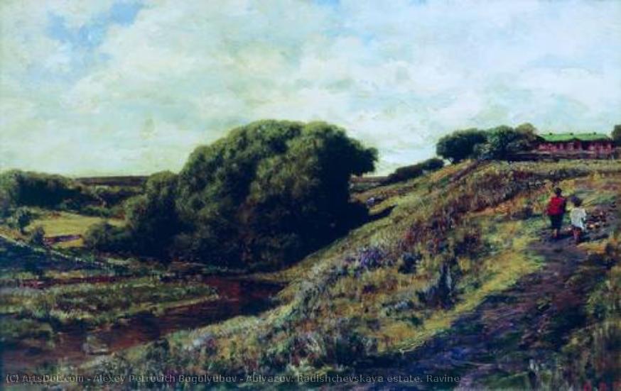 Ablyazov. Radishchevskaya Estate. Ravine — Alexei Petrovich Bogoliubov