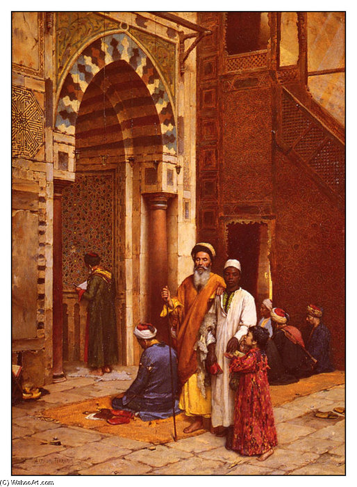 Blind Man At The Mosque — Arthur Von Ferraris