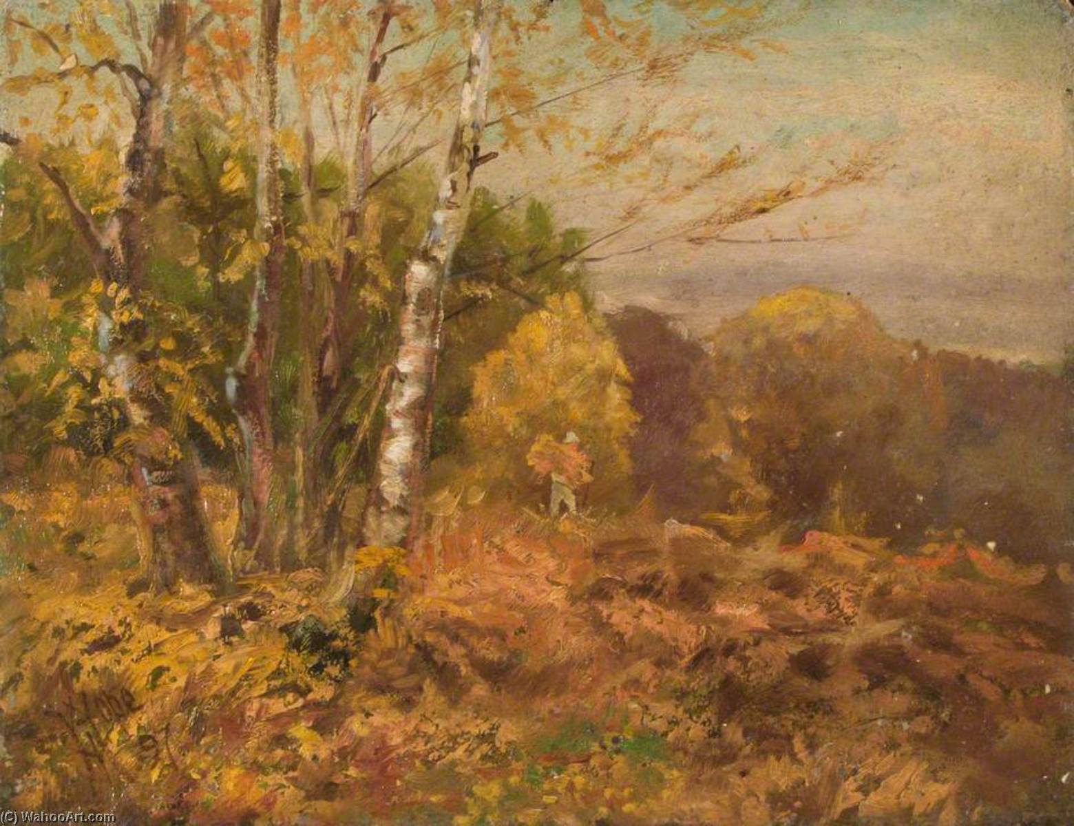 Gathering Straw — William Henry Hope
