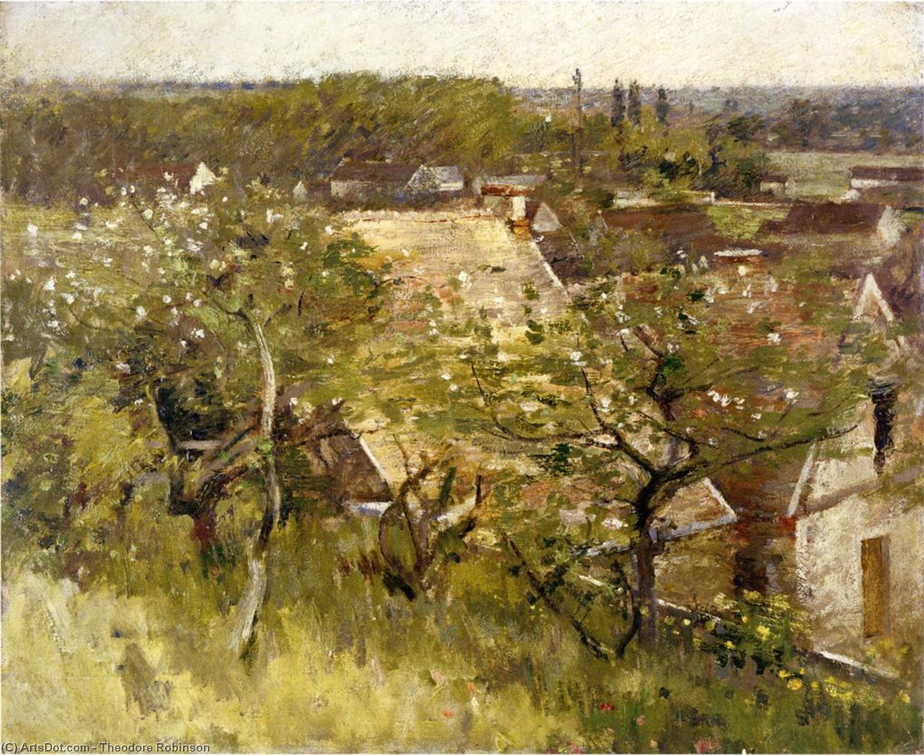 In The Orchard — Теодор Робинсон