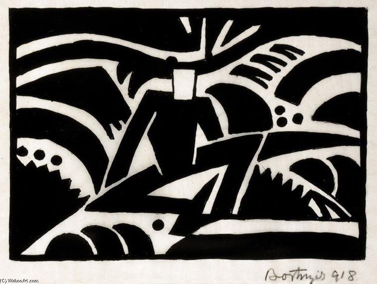 One-figure Composition — Sandor Bortnyik