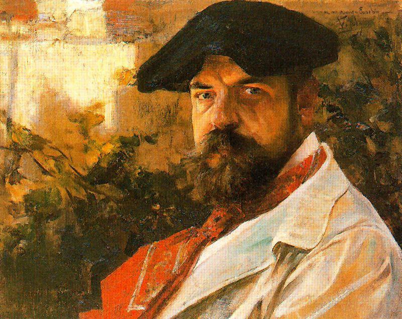 Portrait Of Ricardo Villegas. (hermano Del Artista) — José Villegas Cordero