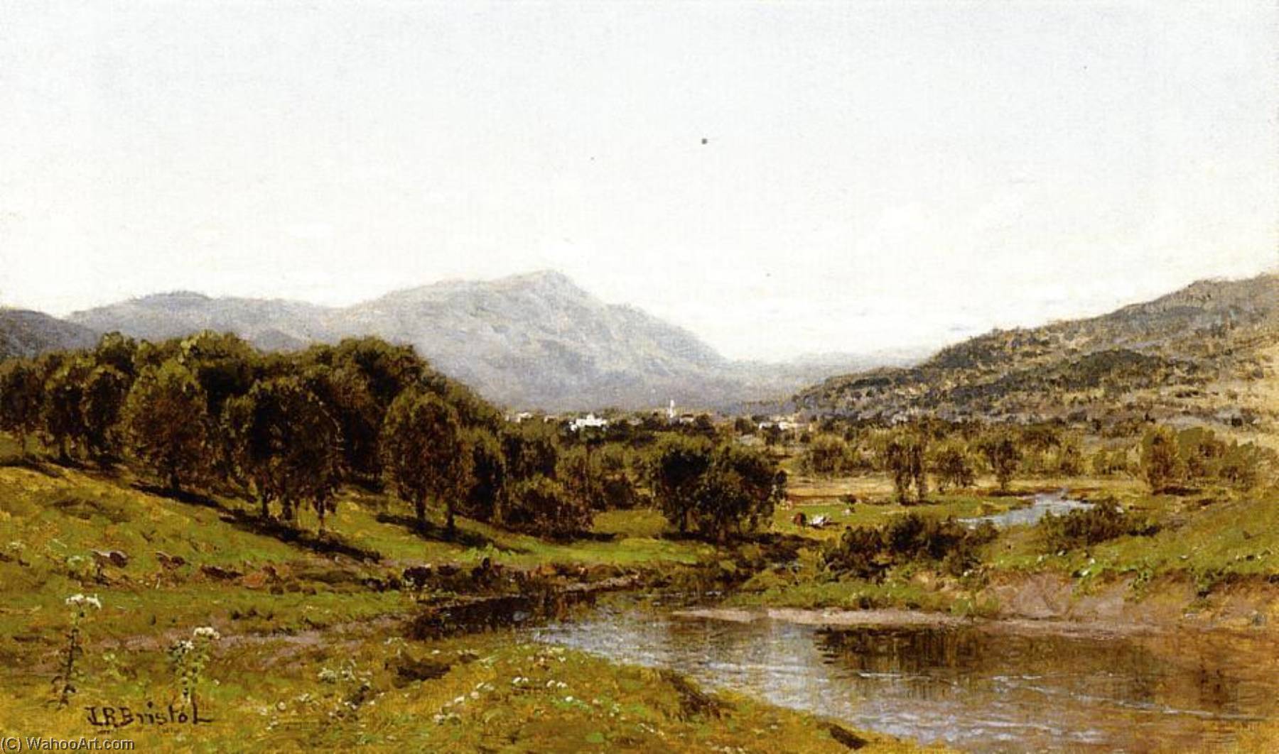 Monument Mountain From The Berkshire Meadows — John Bunyan Bristol