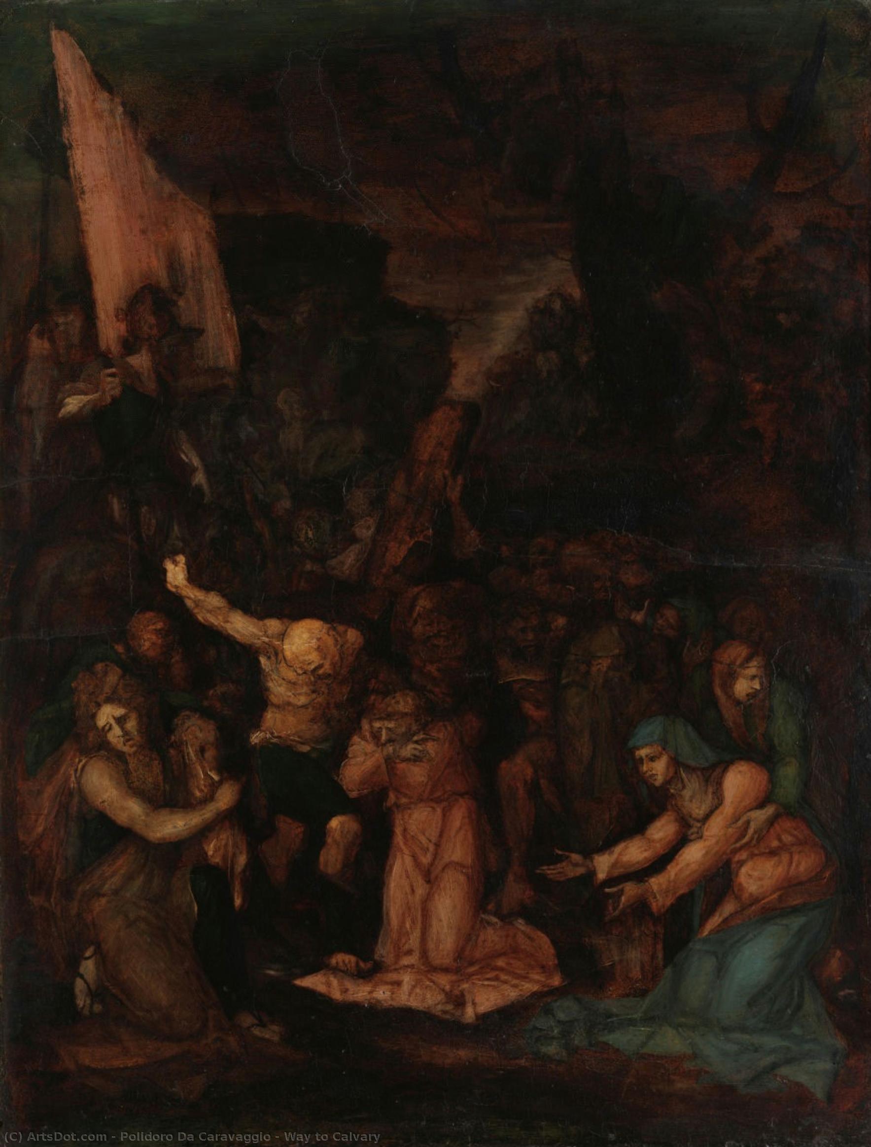 Way To Calvary — Polidoro Da Caravaggio