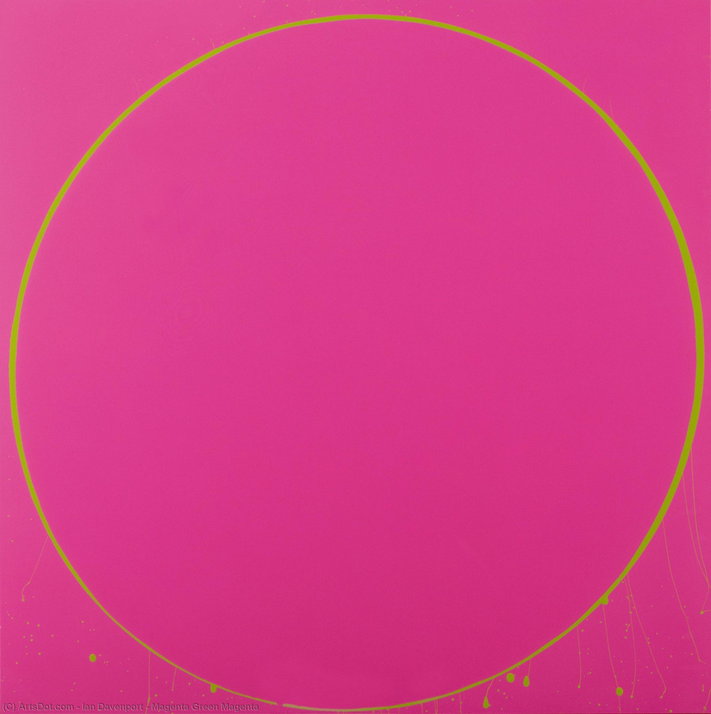 Magenta Green Magenta — Ian Davenport