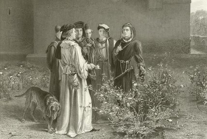 The Rival Roses — John Pettie