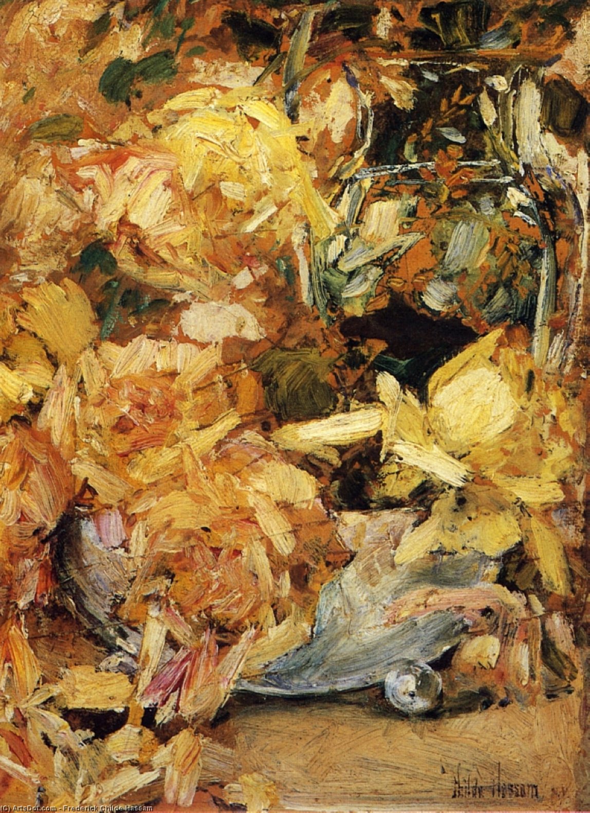 Roses — Frederick Childe Hassam