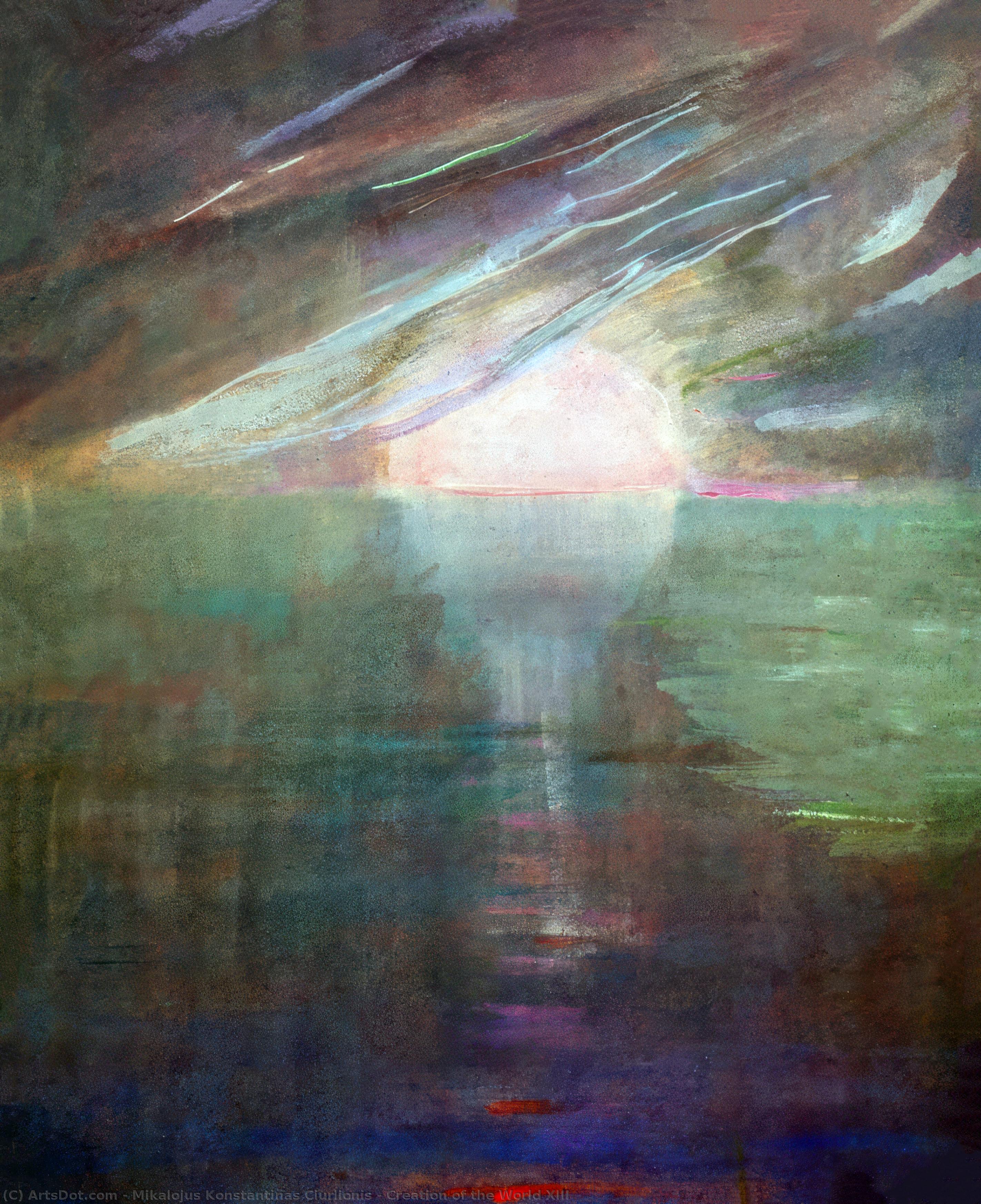 Creation Of The World Xiii — Mikalojus Konstantinas Čiurlionis