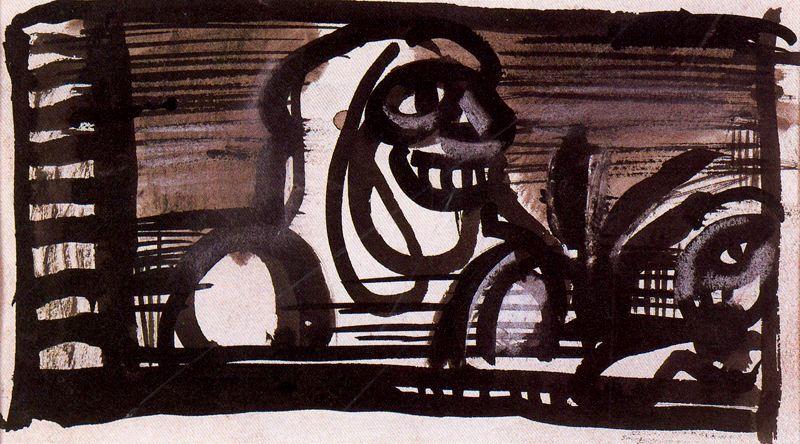 Project For The Reincarnation Of Father Ubu — Georges Rouault