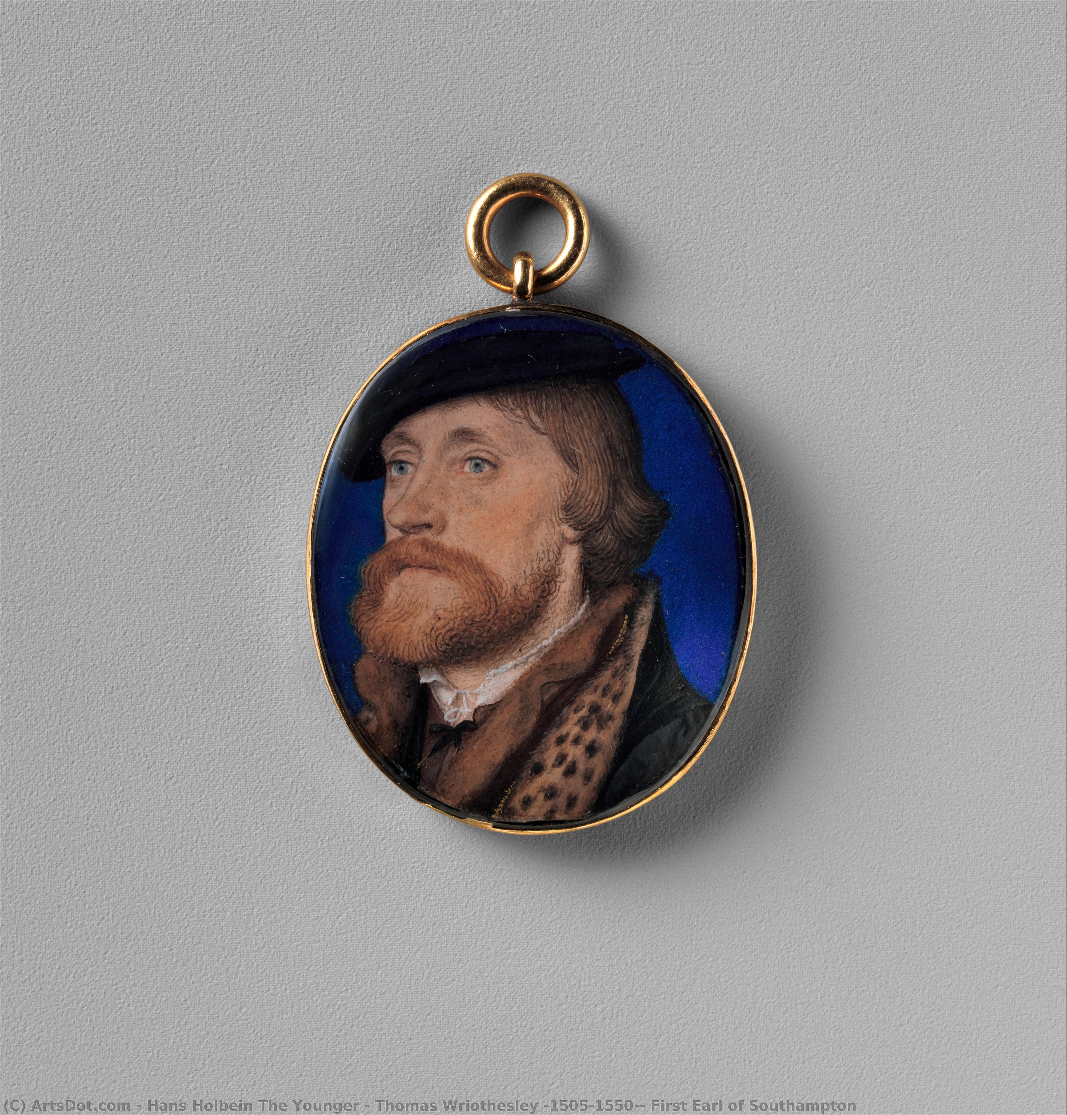 Thomas Wriothesley (1505–1550), Erster Earl Von Southampton — Hans Holbein Der Jüngere