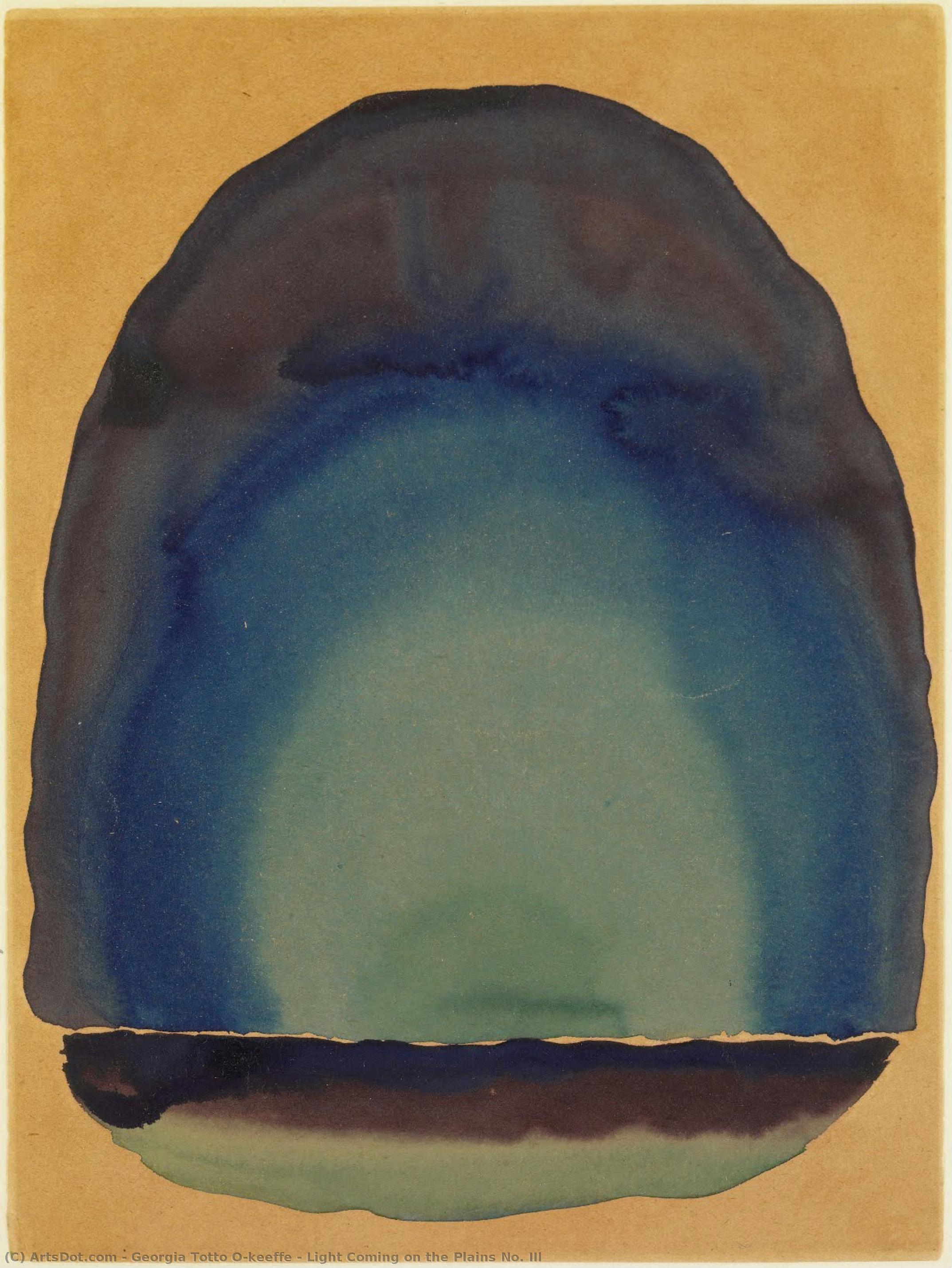 Light Coming On The Plains No. Iii — Georgia O'keeffe