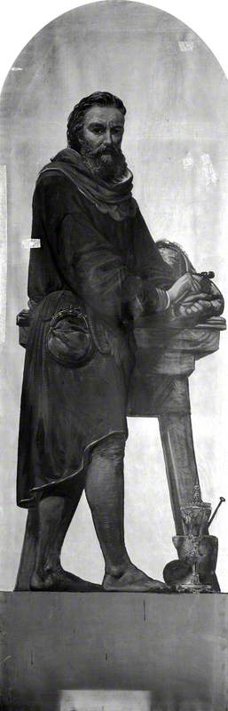 William Torrel (1291–1303) (design For A Mosaic In The Victoria And Albert Museum) — Richard Burchett