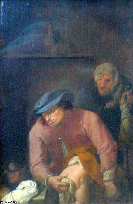 Father's Of Unpleasant Duties — Adriaen Brouwer