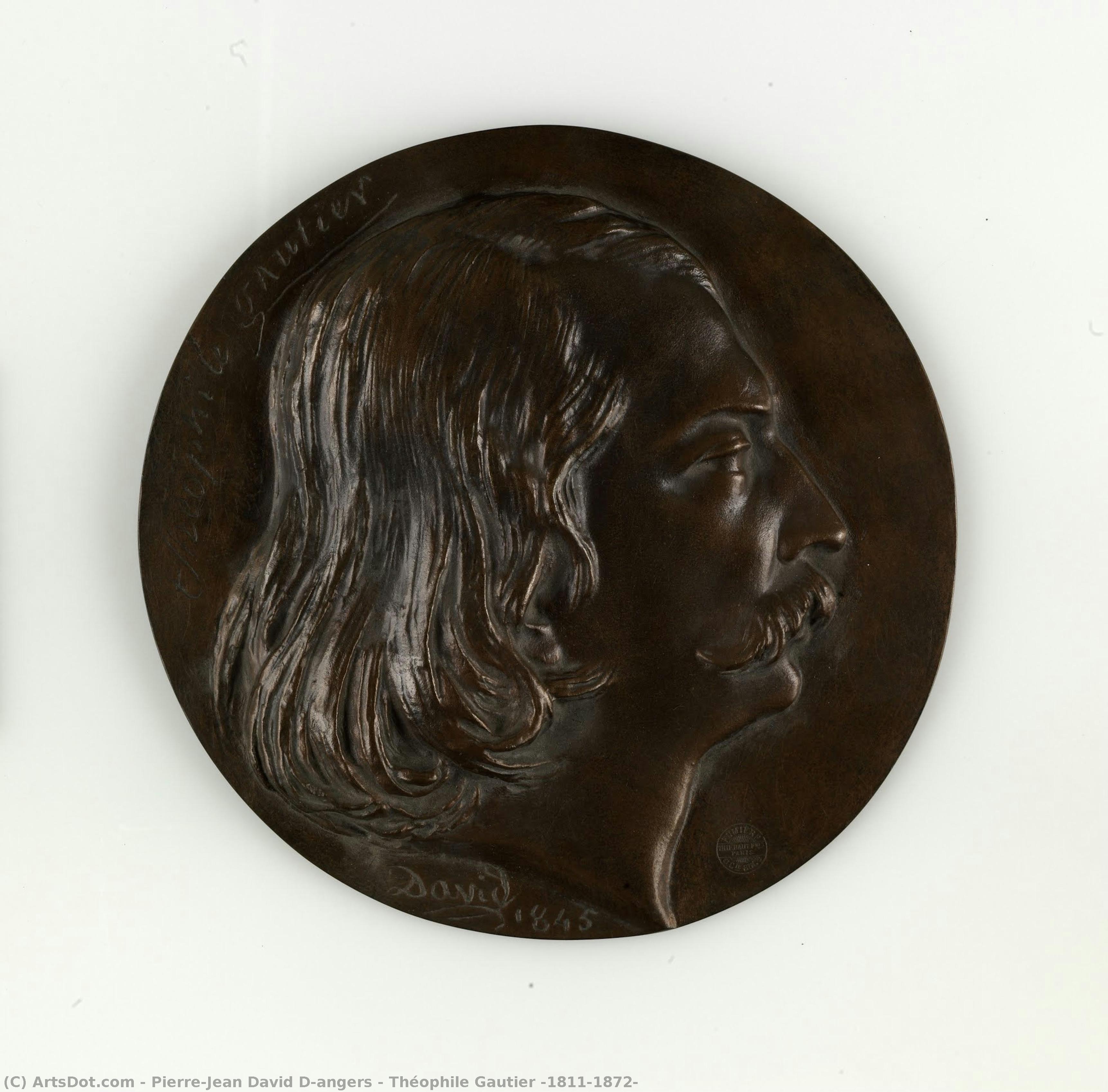 Théophile Gautier (1811-1872) — Pierre-jean David D’angers