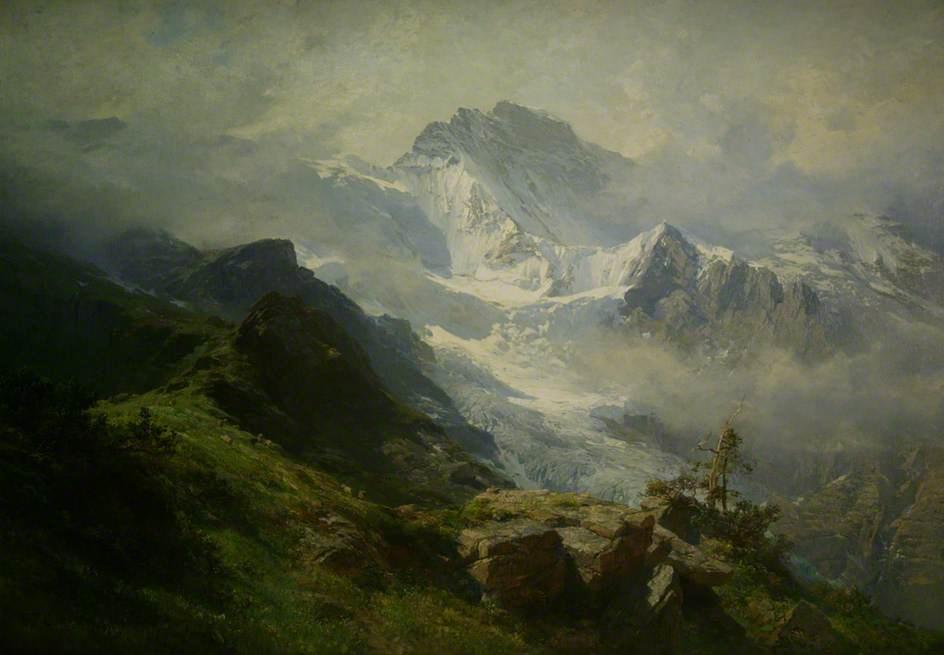The Jungfrau — Edvard Teodor Kompton