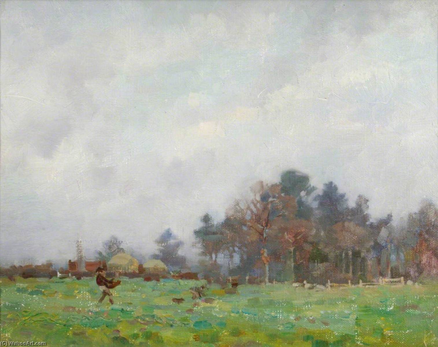 Field And Trees — Benjamin Haughton